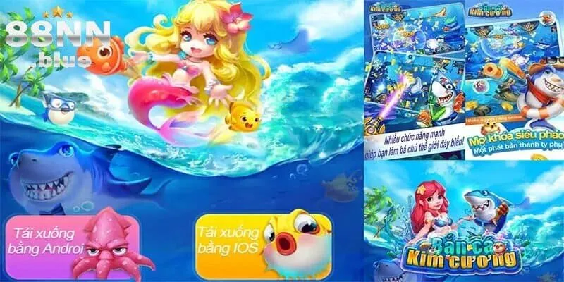 Hướng dẫn chi tiết cách tải game bắn cá kim cương 88NN